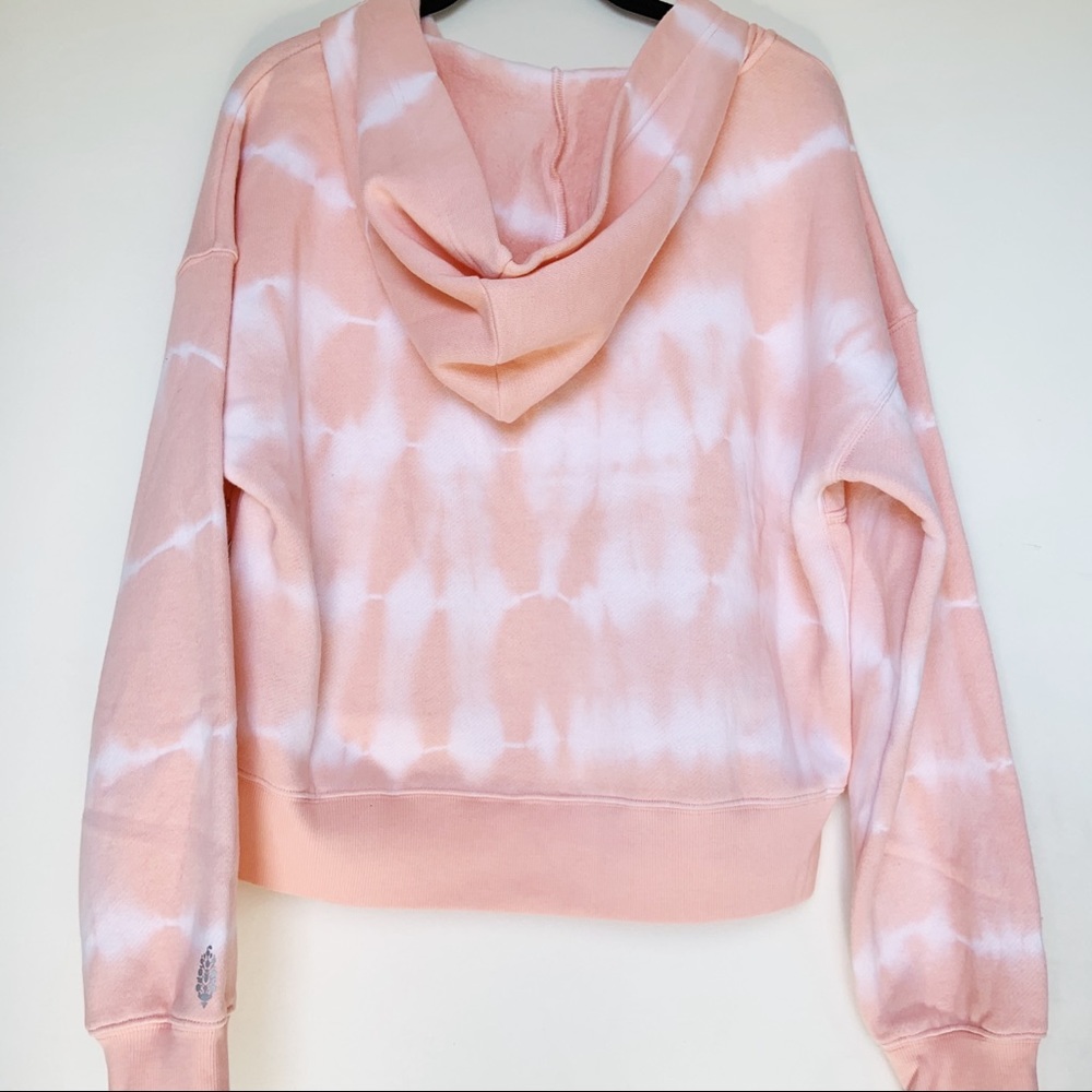 NWT Free People Tie Dye Hoodie Sweatshirt - Picture 8 of 8